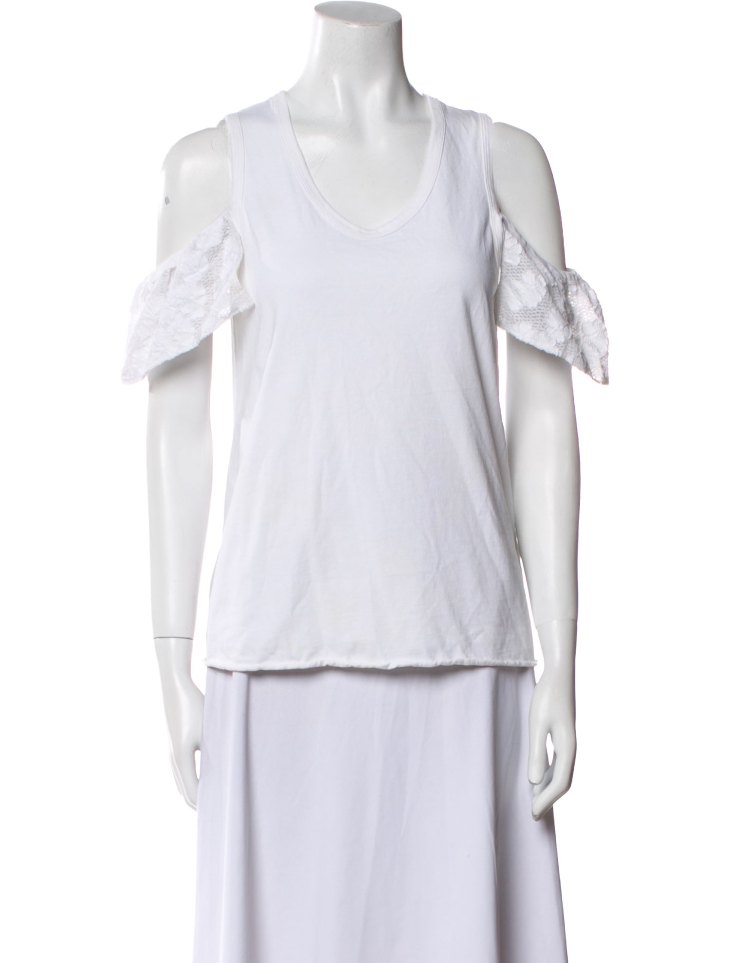 See by Chloé Scoop Neck Short Sleeve T-Shirt