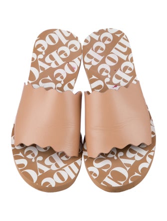 See by Chloé Leather Slides