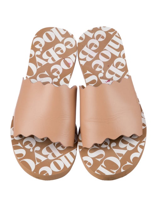 See by Chloé Leather Slides