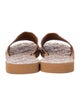 See by Chloé Leather Slides