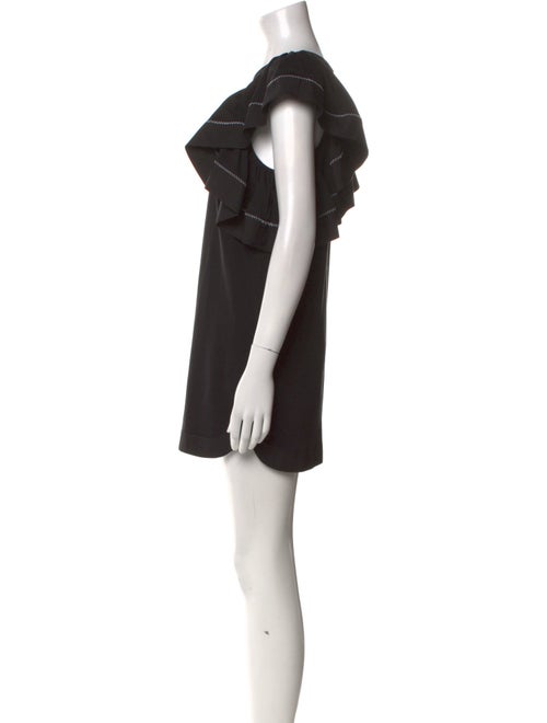 See by Chloé Bateau Neckline Mini Dress