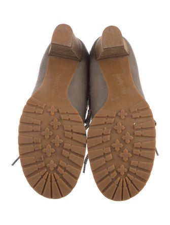 See by Chloé Leather Lace-Up Boots