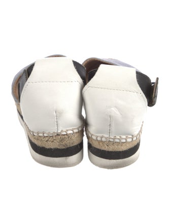 See by Chloé Suede Leather Trim Embellishment Espadrilles