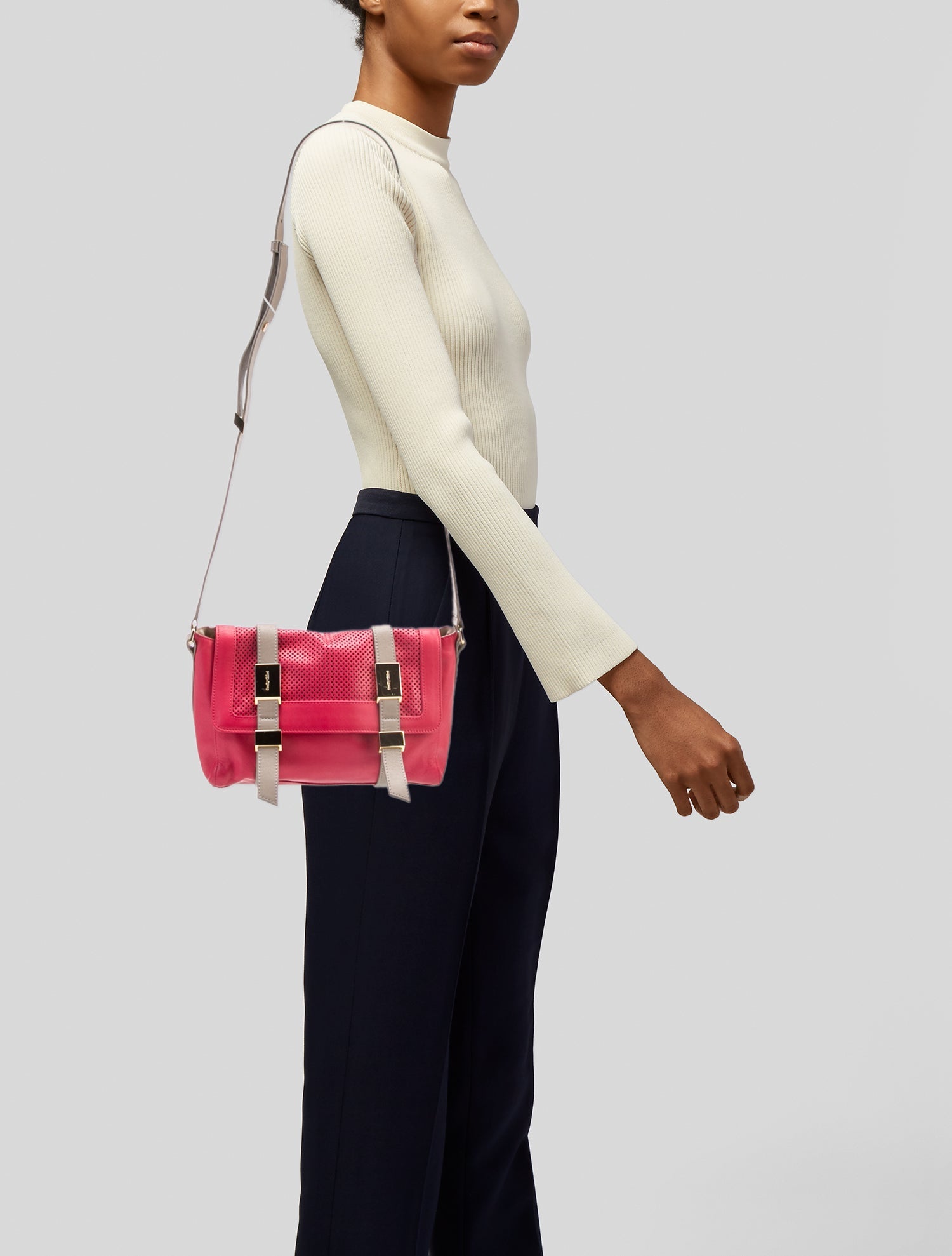 See by Chloé Leather Messenger Bag