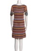 See by Chloé Striped Mini Dress