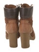 See by Chloé Suede Lace-Up Boots