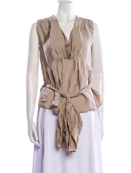 See by Chloé V-Neck Sleeveless Blouse