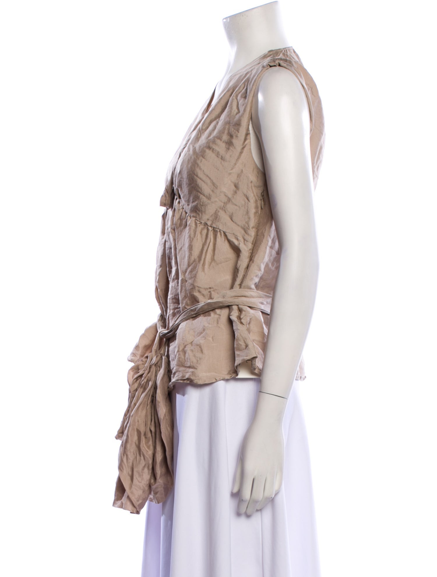 See by Chloé V-Neck Sleeveless Blouse