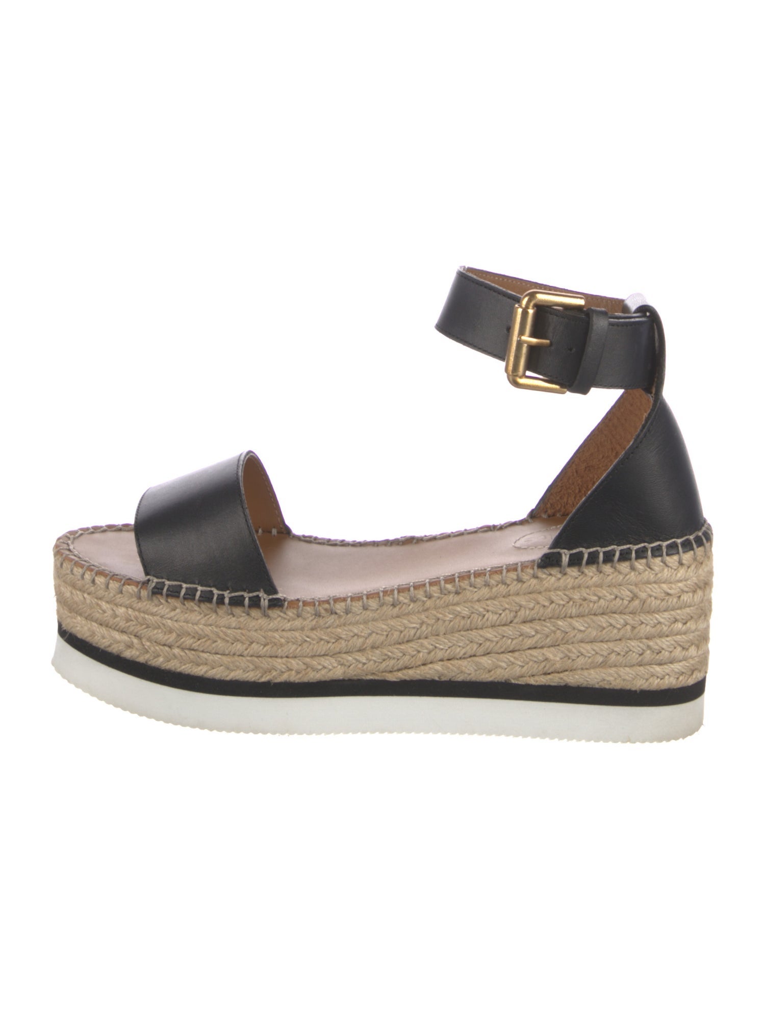 See by Chloé Leather Espadrilles