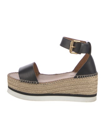 See by Chloé Leather Espadrilles