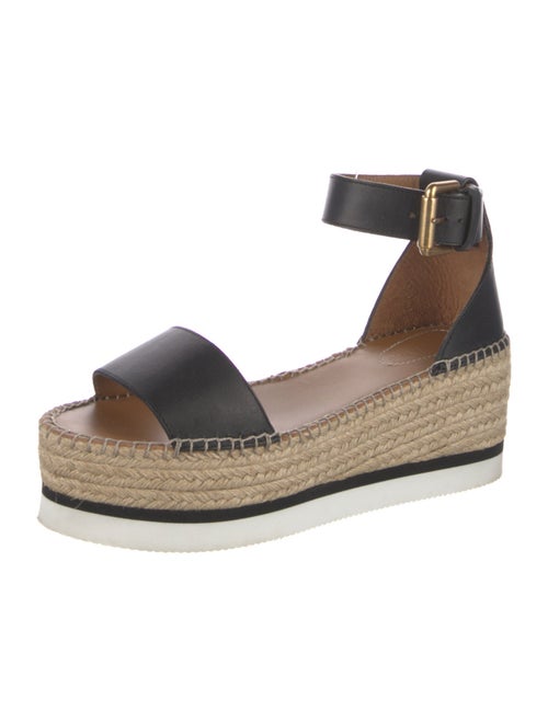 See by Chloé Leather Espadrilles