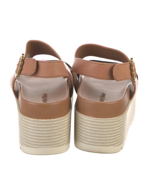 See by Chloé Leather Slingback Sandals