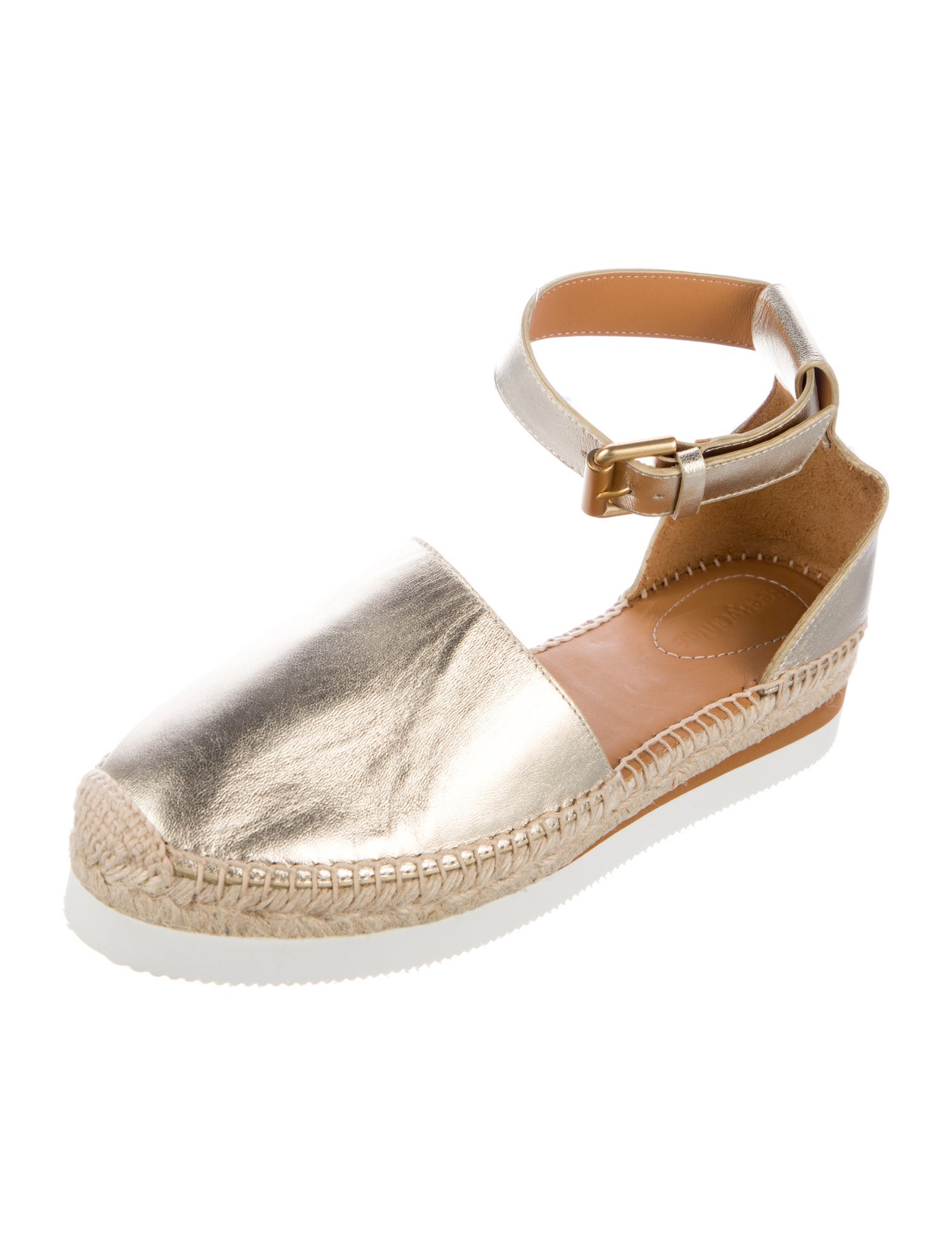 See by Chloé Leather Espadrilles