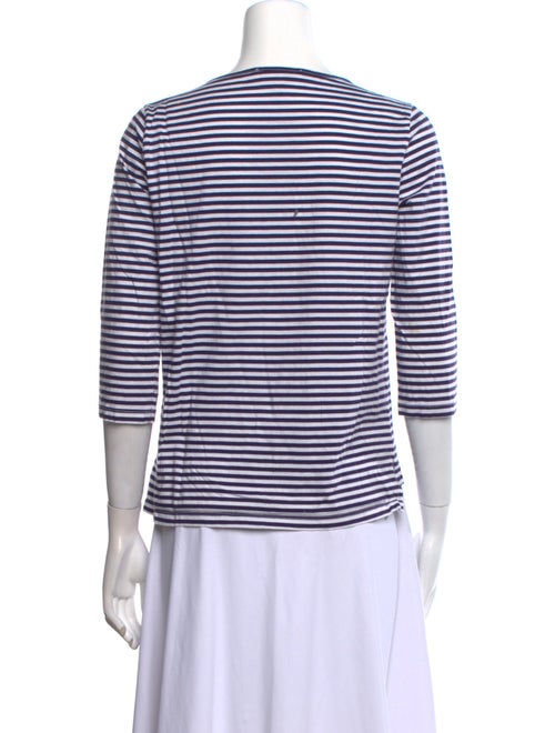 See by Chloé Striped V-Neck Top