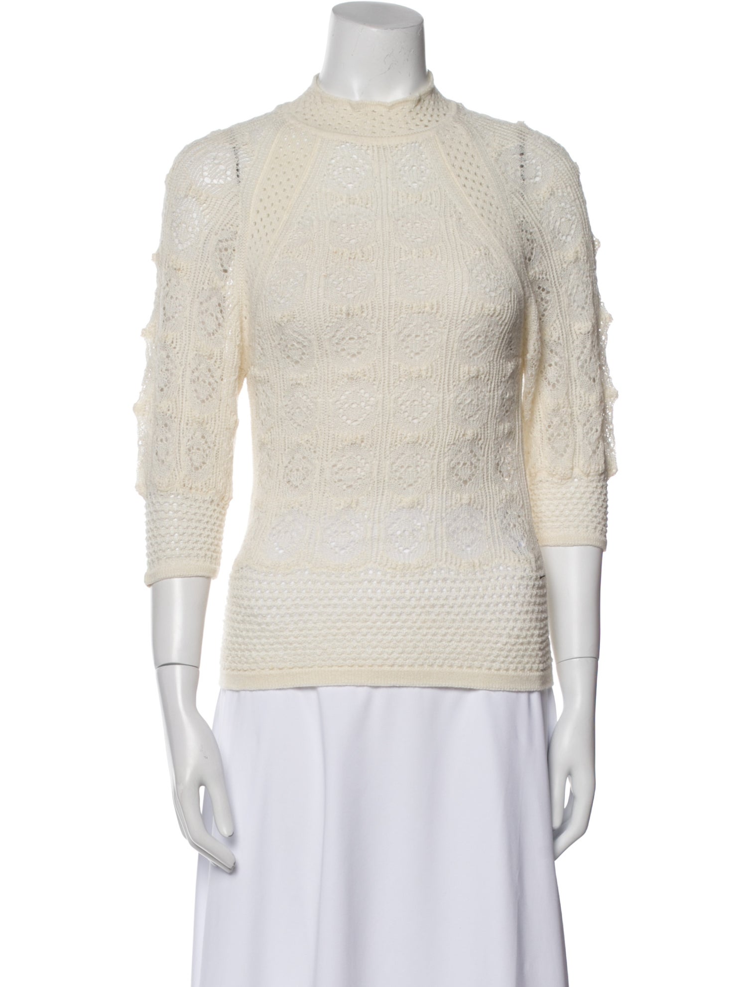 See by Chloé Alpaca Mock Neck Sweater