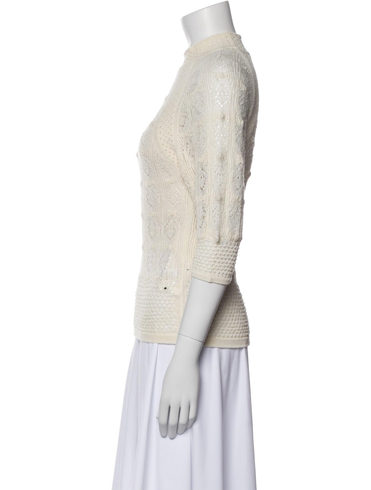 See by Chloé Alpaca Mock Neck Sweater