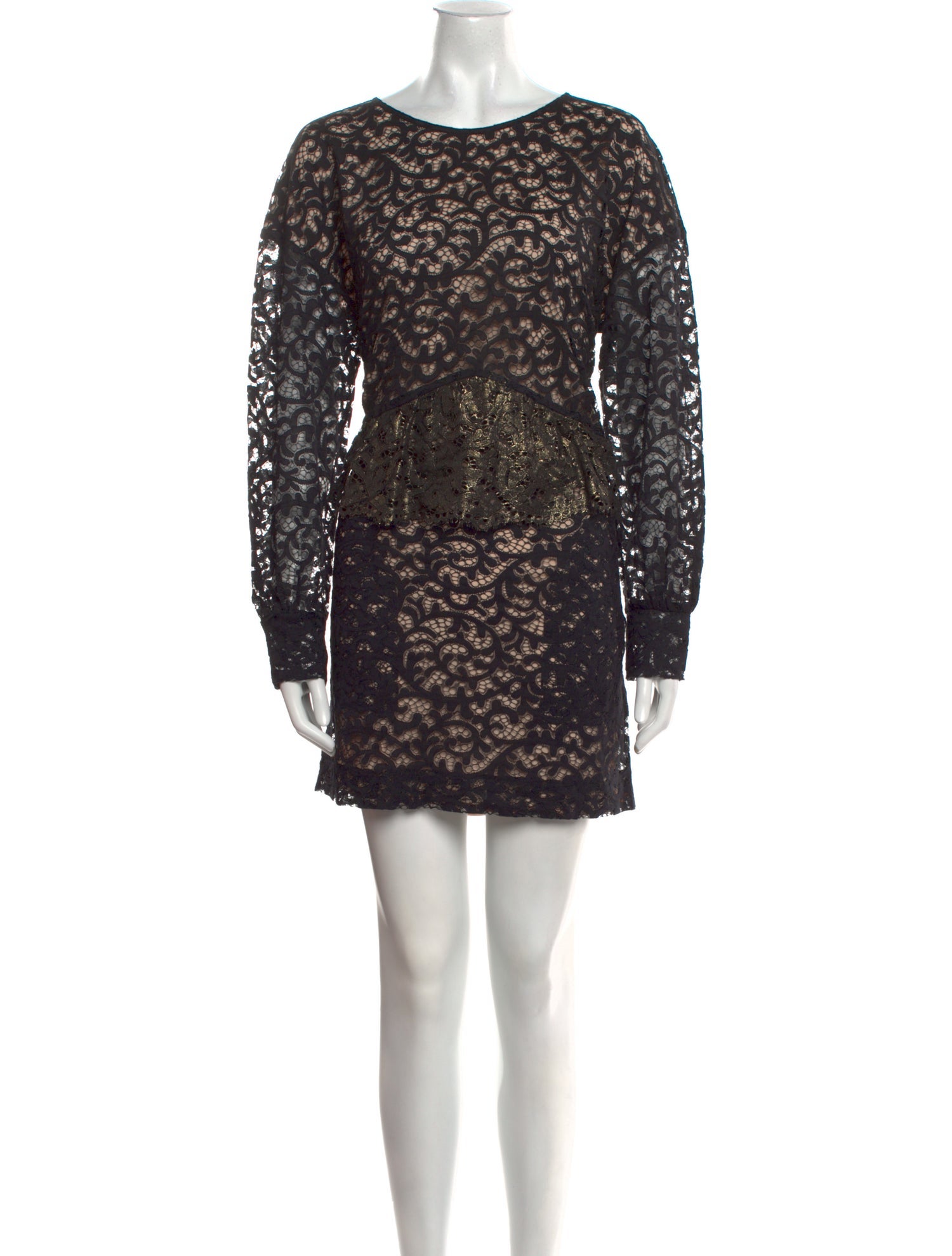 See by Chloé Lace Pattern Mini Dress w/ Tags