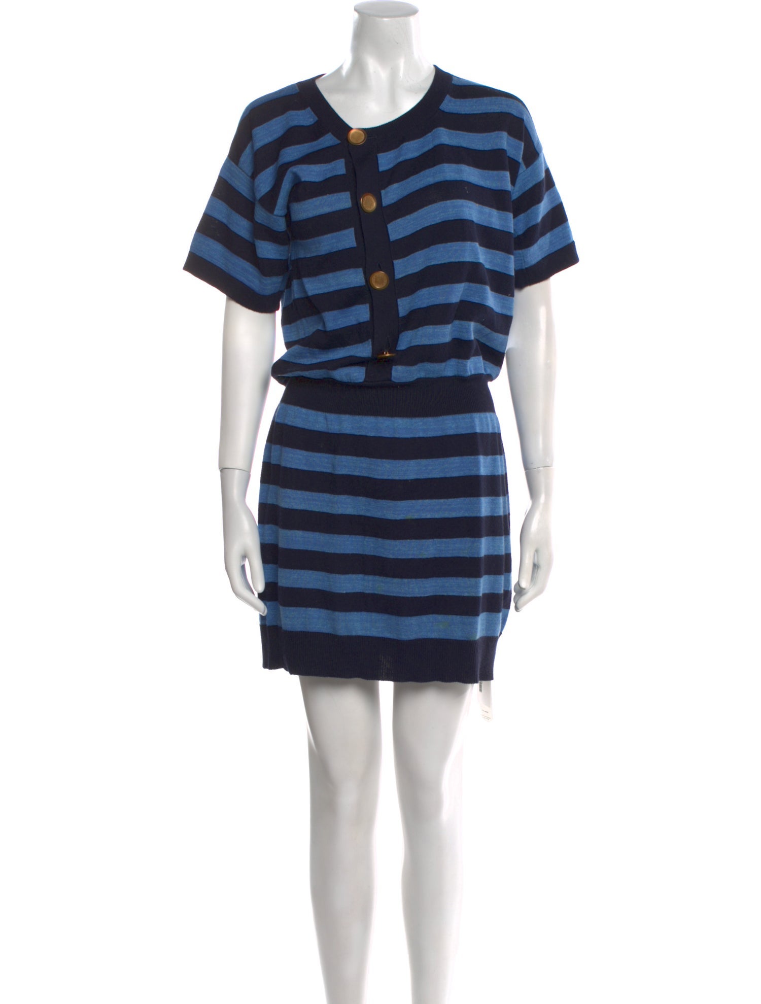 See by Chloé Striped Mini Dress
