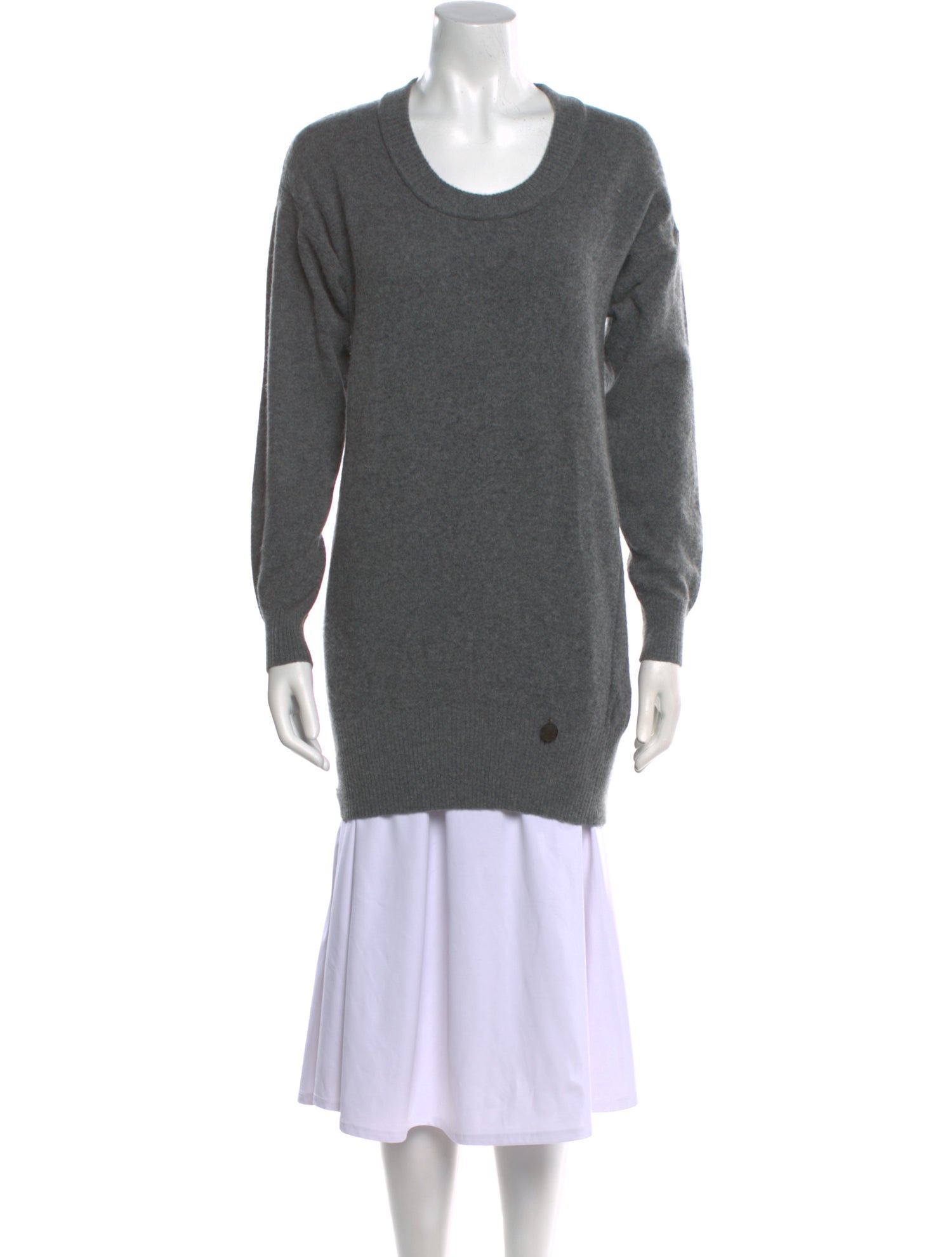 See by Chloé Virgin Wool Scoop Neck Sweater