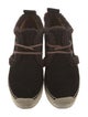 See by Chloé Suede Whipstitch Trim Espadrilles