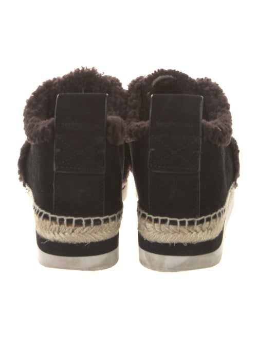 See by Chloé Suede Whipstitch Trim Espadrilles