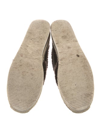 See by Chloé Suede Whipstitch Trim Espadrilles