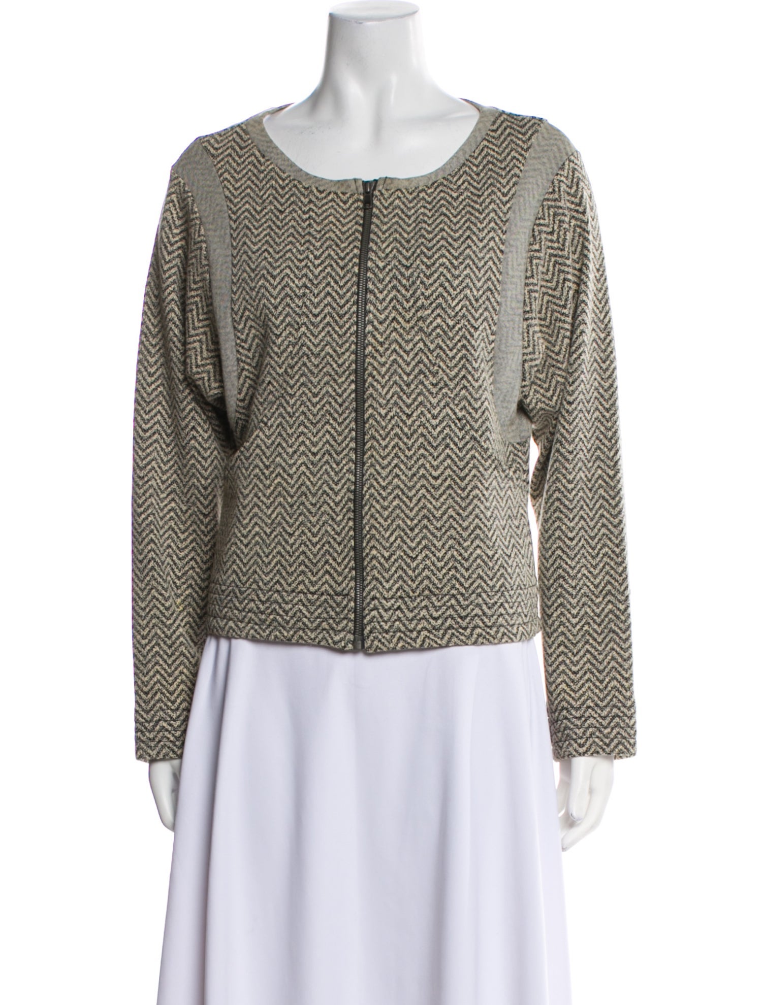 See by Chloé Tweed Pattern Evening Jacket