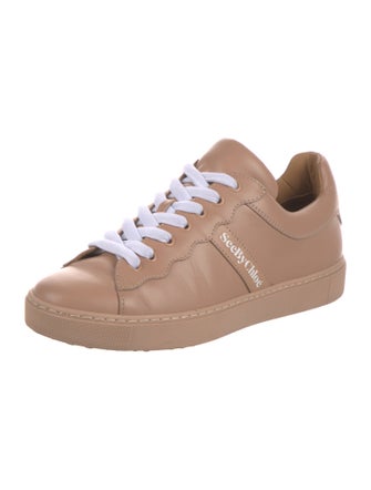 See by Chloé Leather Sneakers