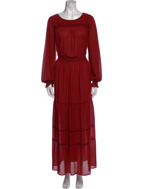 See by Chloé Scoop Neck Long Dress