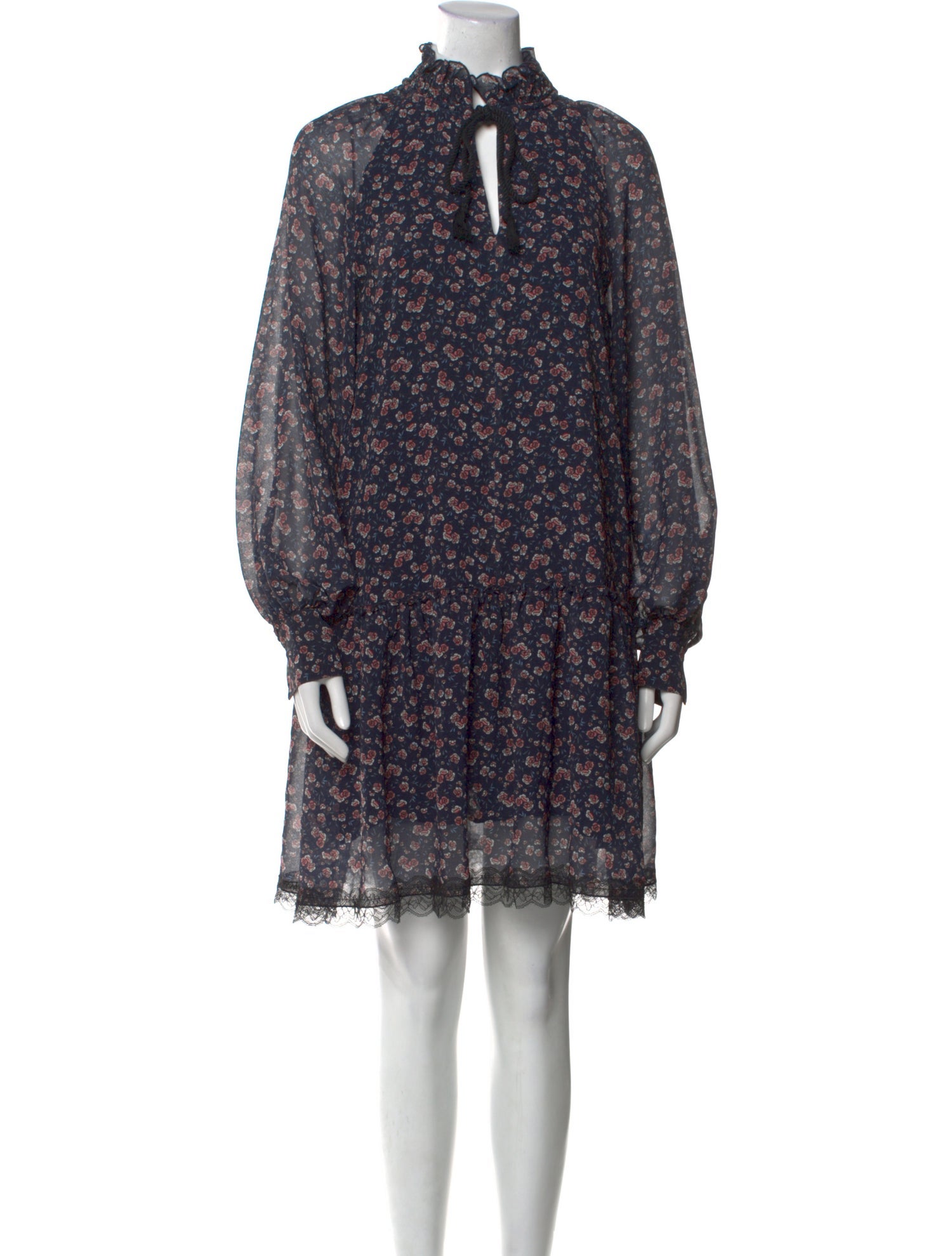 See by Chloé Floral Print Mini Dress