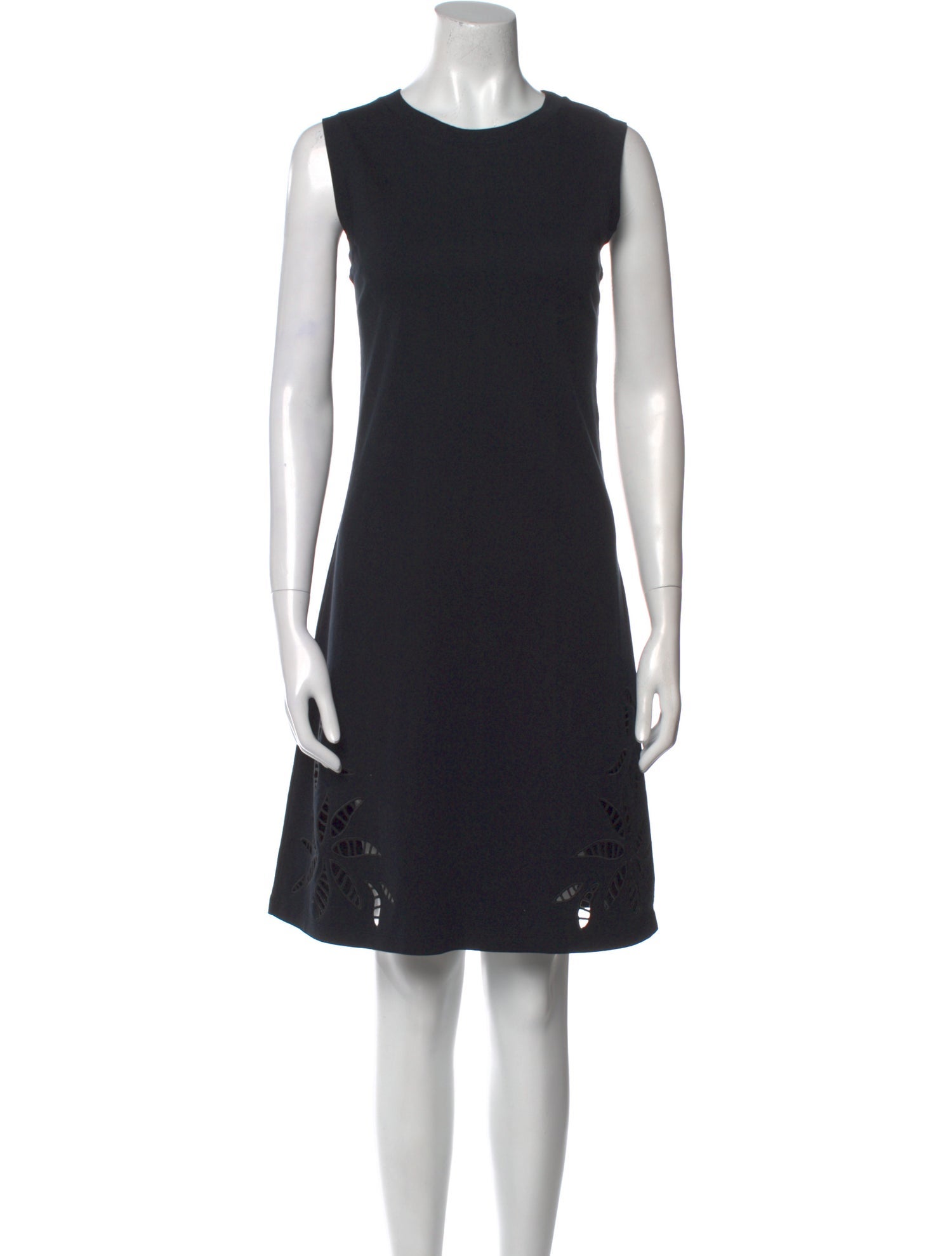 See by Chloé Crew Neck Knee-Length Dress