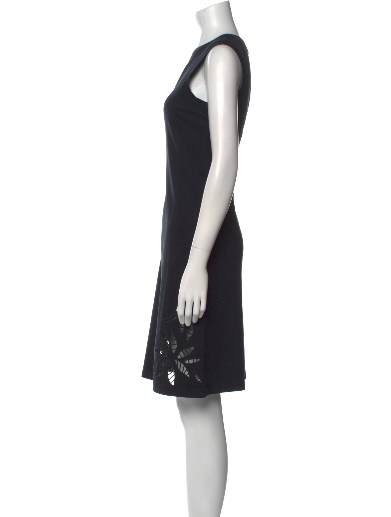 See by Chloé Crew Neck Knee-Length Dress