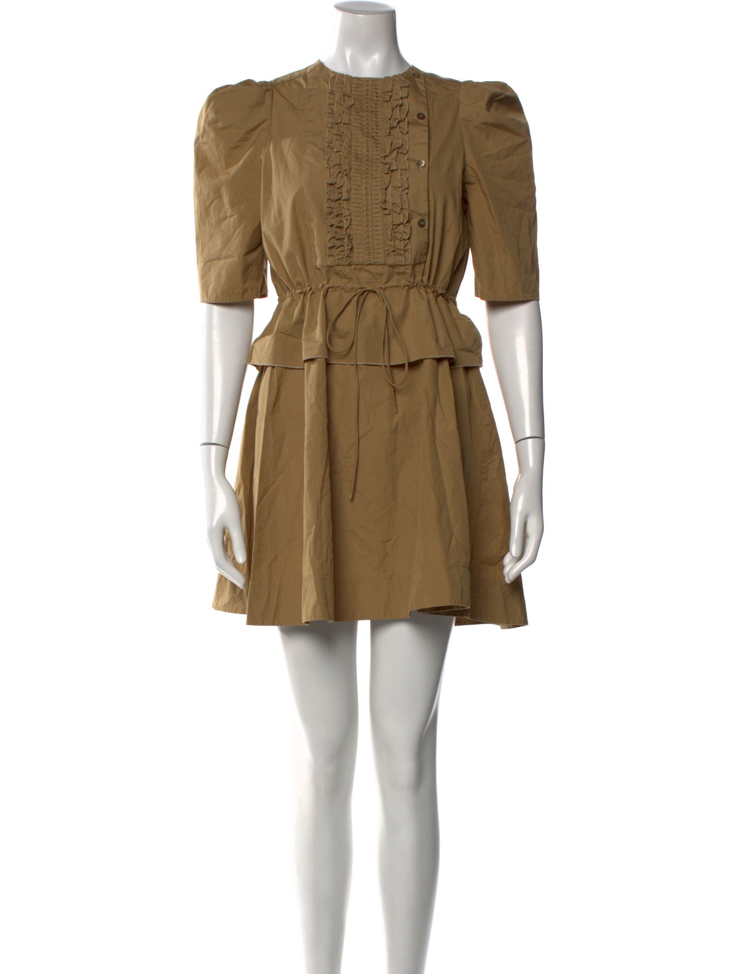 See by Chloé Crew Neck Mini Dress