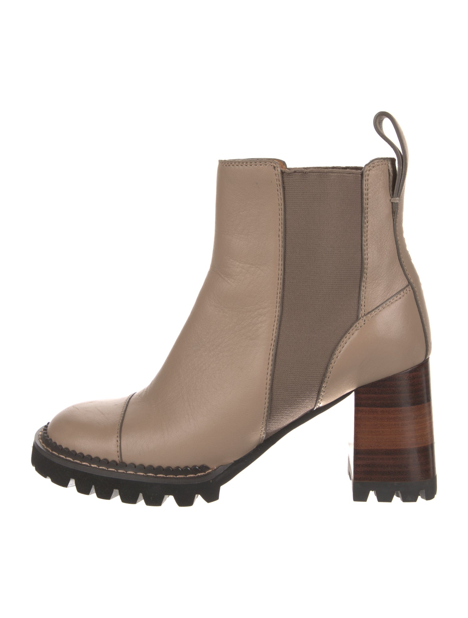 See by Chloé Leather Chelsea Boots