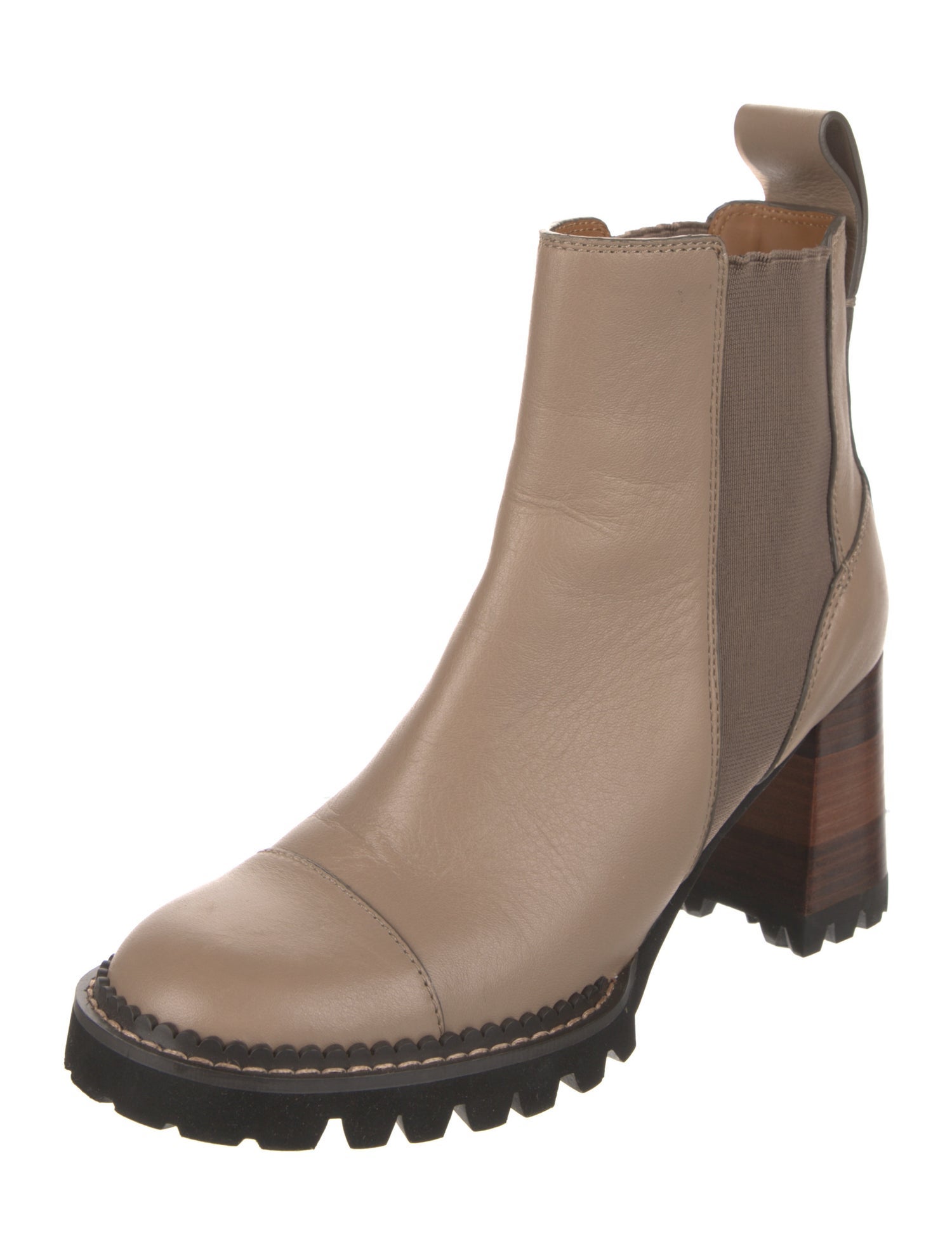 See by Chloé Leather Chelsea Boots