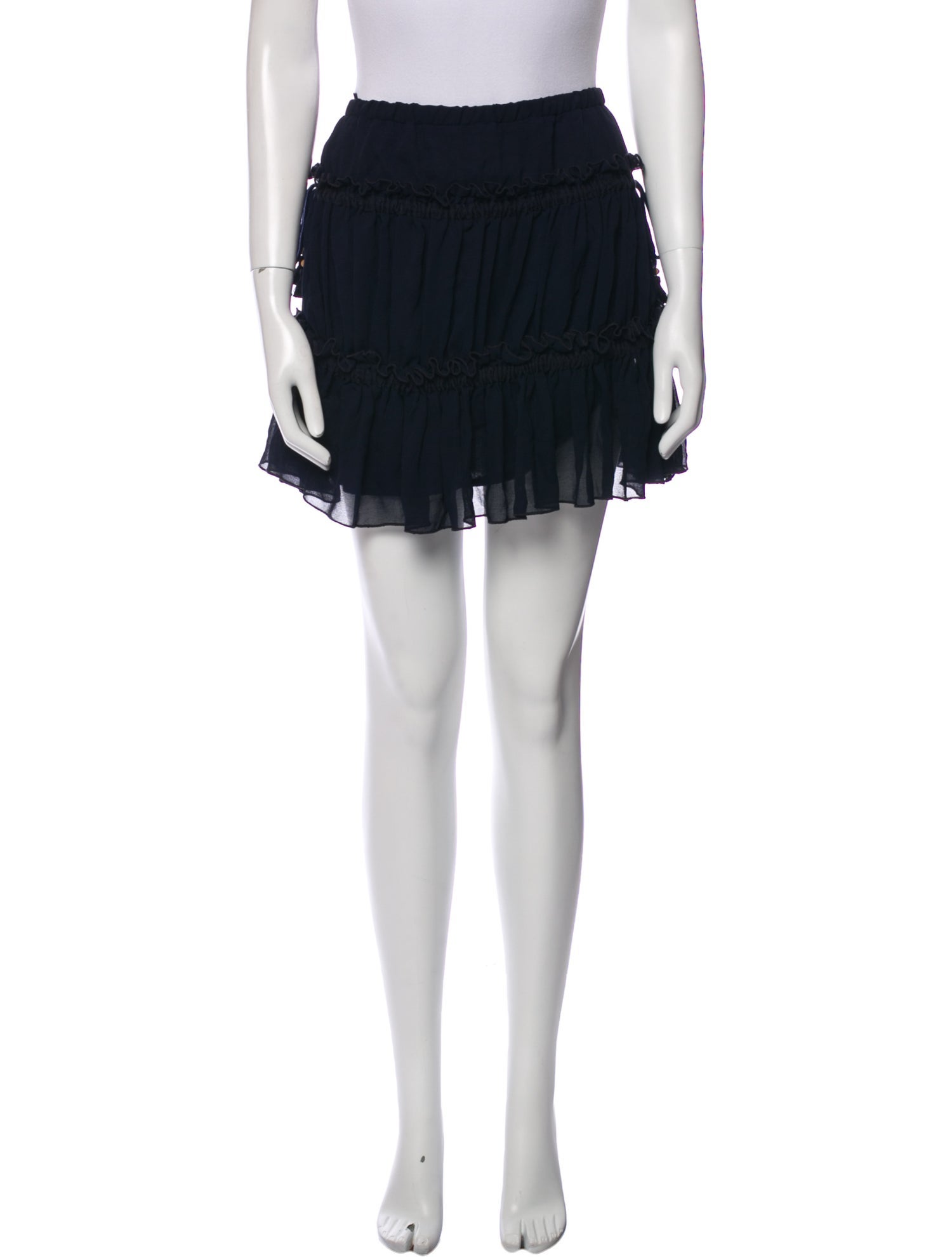 See by Chloé Tassel Accents Mini Skirt
