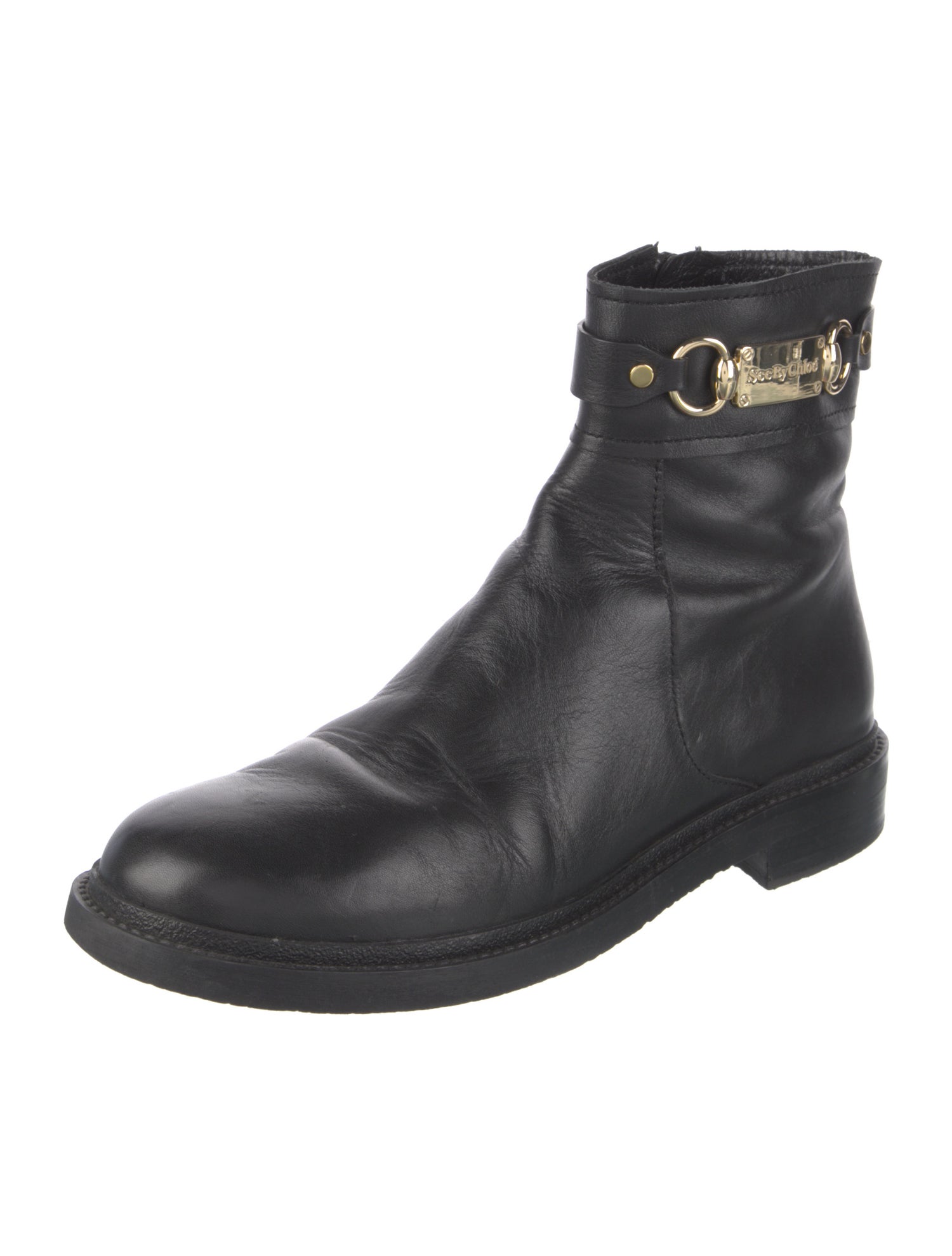 See by Chloé Leather Boots