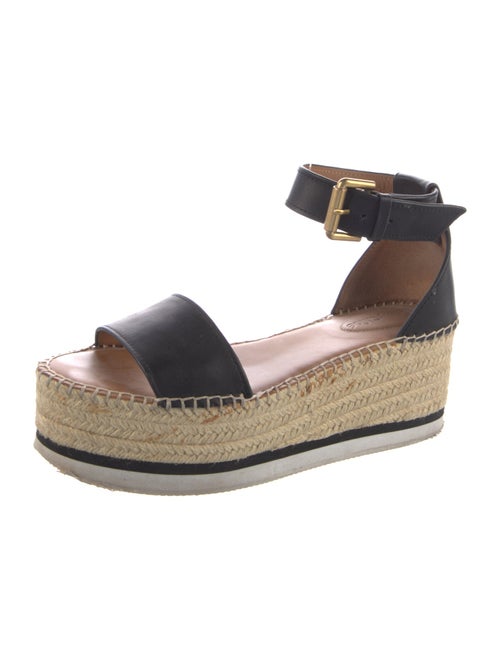 See by Chloé Leather Espadrilles