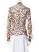 See by Chloé Silk Floral Print Blouse