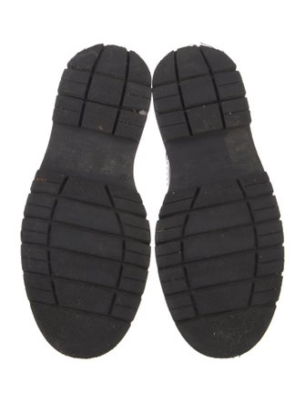 See by Chloé Leather Combat Boots