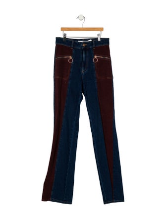 See by Chloé High-Rise Wide Leg Jeans