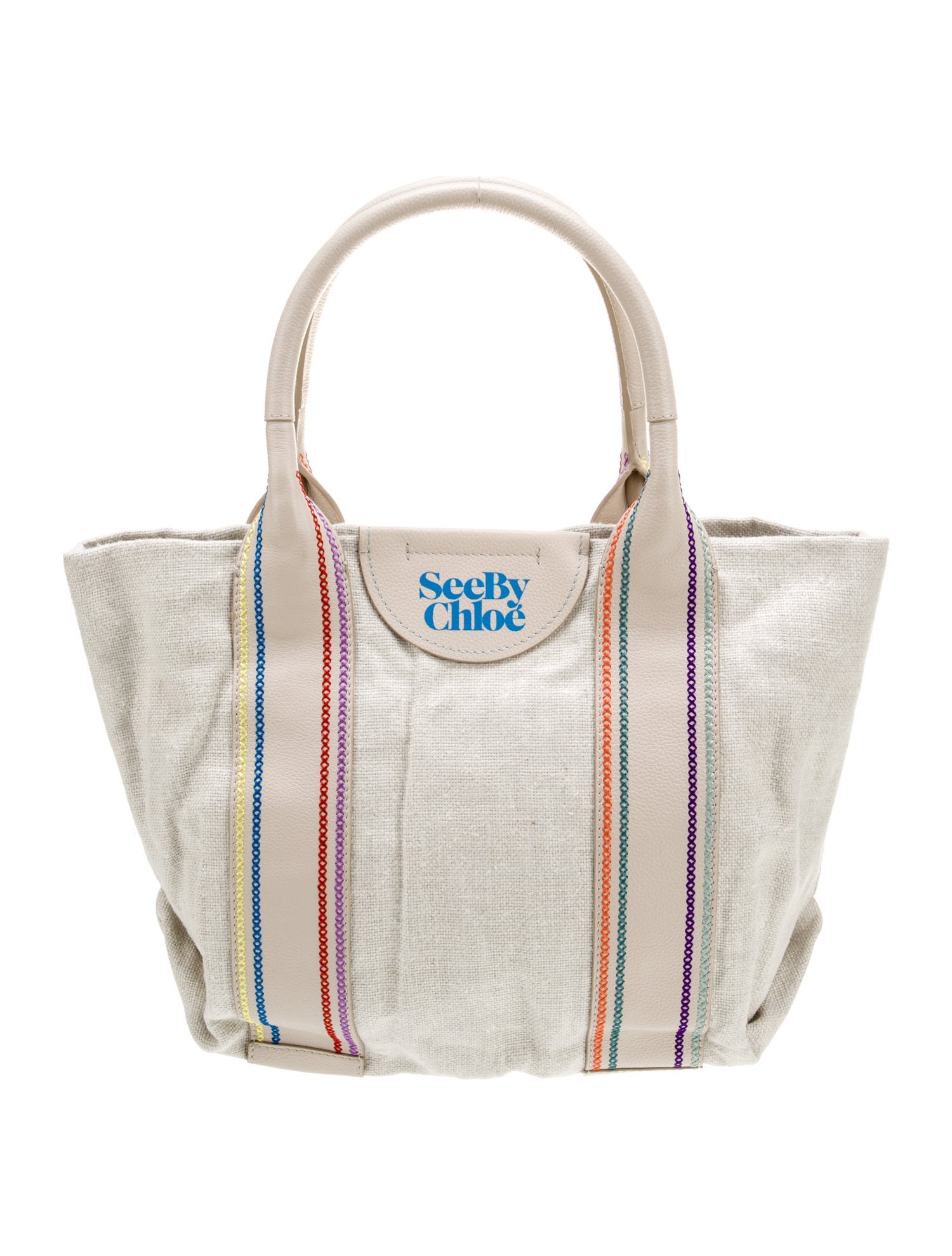 See by Chloé Canvas Top Handle Bag