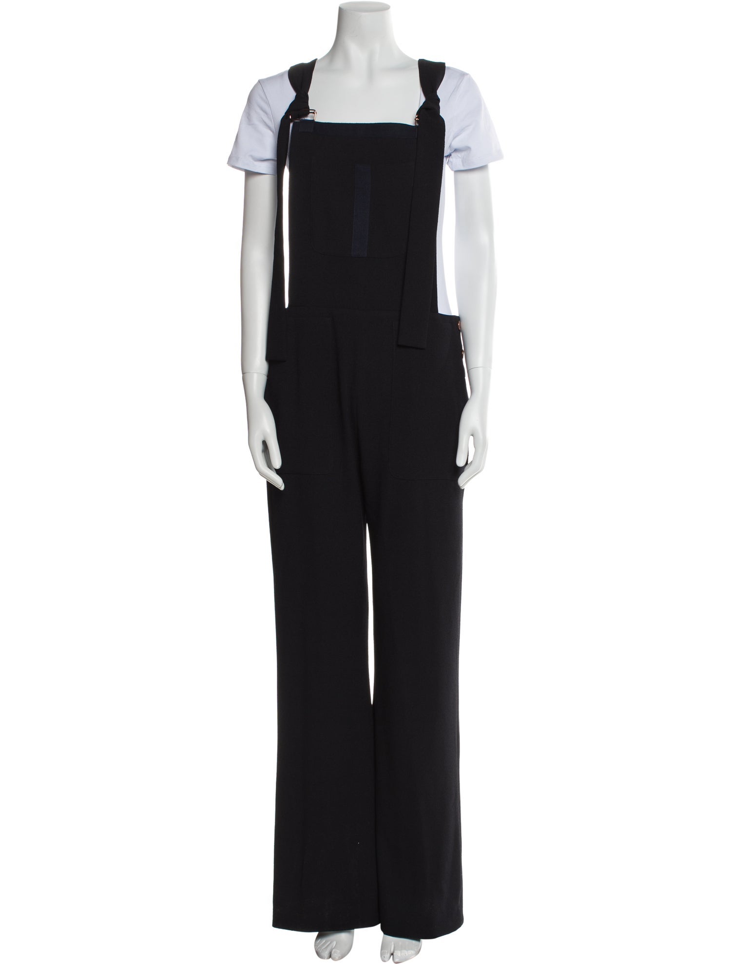 See by Chloé Square Neckline Jumpsuit