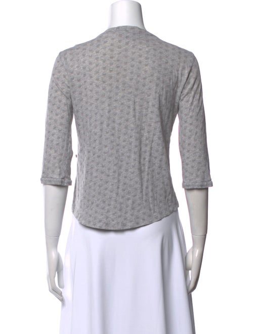 See by Chloé Bateau Neckline Three-Quarter Sleeve T-Shirt