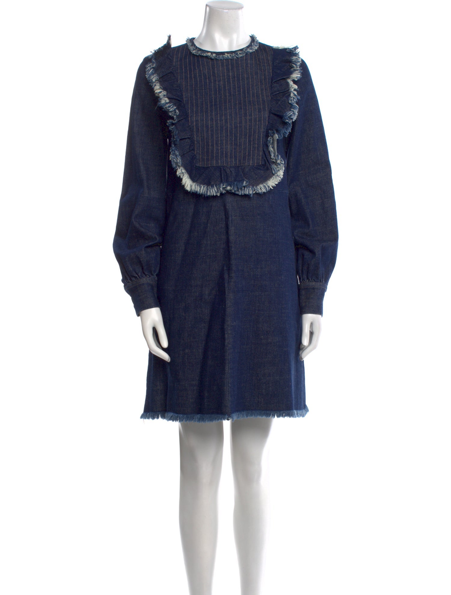 See by Chloé Crew Neck Mini Dress