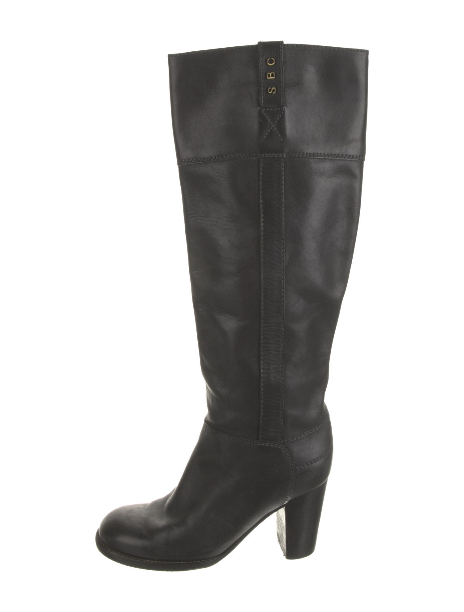 See by Chloé Leather Studded Accents Boots