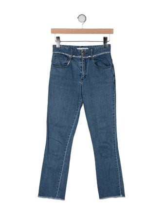 See by Chloé Mid-Rise Straight Leg Jeans