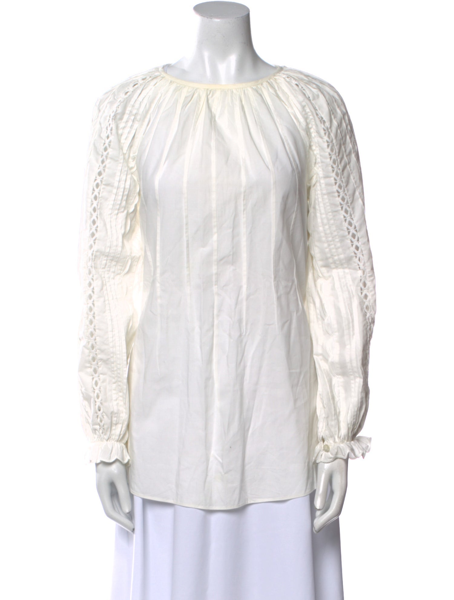 See by Chloé Scoop Neck Long Sleeve Top