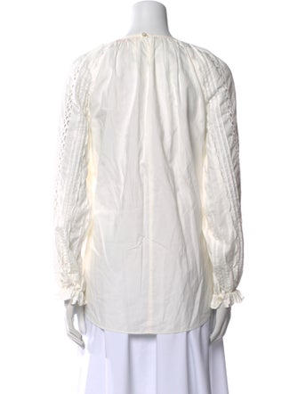 See by Chloé Scoop Neck Long Sleeve Top