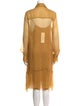 See by Chloé Silk Midi Length Dress